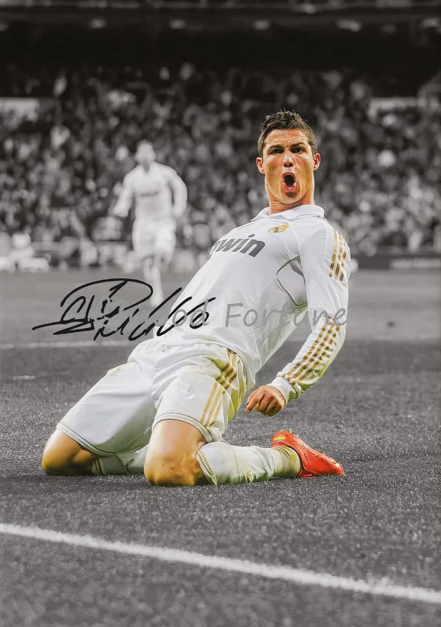 Popular Football Player Soccer Sports Star Posters and Prints Canvas Printing Wall Art Picture for Living Room Home Decor Gifts