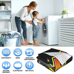 Sleepy Sandy Leon Spike Printed Blanket Picnic Blankets Warm Blanket Soft and Comfortable Blanket Home Travel Birthday Gift