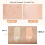 CC Foundation Cream Natural Moisturizing Waterproof Brightening Foundation Concealer Coverage Blemish Oil-control Lasting Makeup