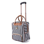 Fashion Women Travel Luggage Trolley Bag on Wheels Suitcase Business Boarding bag Travel Rolling Suitcase Bags