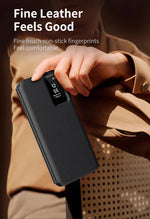 For Samsung Galaxy S25 Ultra Smart View Window Case ELVEV Durable Quality Leather Flip-Free Answering Cover for Samsung S25 S25+