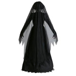 Frightening Vampire Black Bridal Gown Cosplay Costume Unique Special Purpose Clothing From China Mainland For Halloween Party