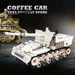 WW2 Classic Anti-tank Gun Building Blocks Army Weapon Toys Military Armored Cars MOC Bricks Tank Model Adult Children Gifts NEW