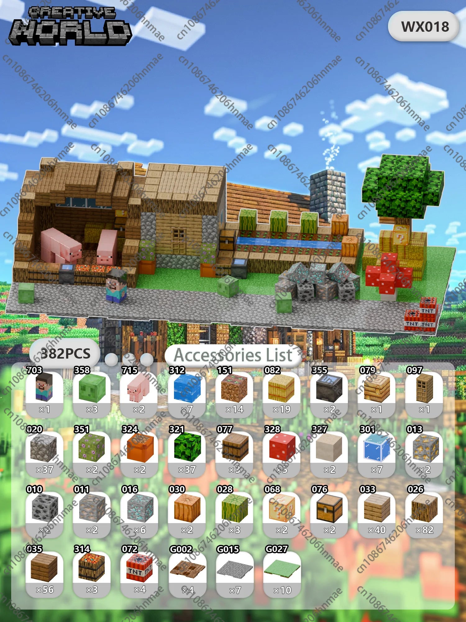 Magnetic Building Blocks Mine World Magnet Cube Set for Boy Girl Kid Age 3+ DIY Pixel style Model Base plate STEM Toy Baseplate