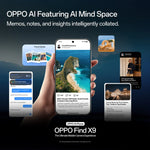 OPPO Find X9 smartphone 12GB+512GB android 5g ,MediaTek Dimensity 9500,7025mAh Battery 80W SUPERVOOC,6.59inches 2760 × 1256 Pixels 50MP OIS Camera ,NFC/Wi-Fi 7/Bluetooth 6.0