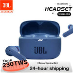 JBL Tune 230NC TWS Wireless Bluetooth Noise Cancelling Earbuds Stereo Pure Bass Earphones Waterproof Headphones Smart Sport