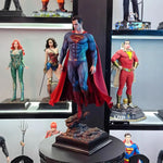 DC Justice League Superman Cold Cast Resin Statue - Museum Grade GK Figure, Hand Painted Collectible Model Gift