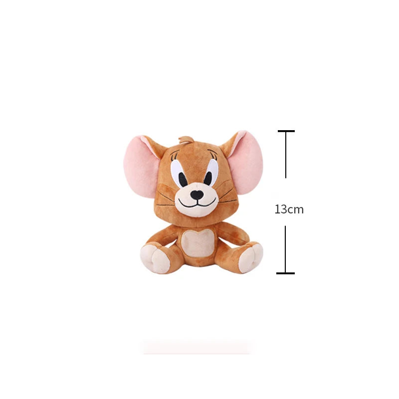 Anime Tom And Jerry Plush Toy Cartoon Movie Figures Cat Mouse Cute Plushies Stuffed Animal Doll Toys For Kids Gift Free Shipping