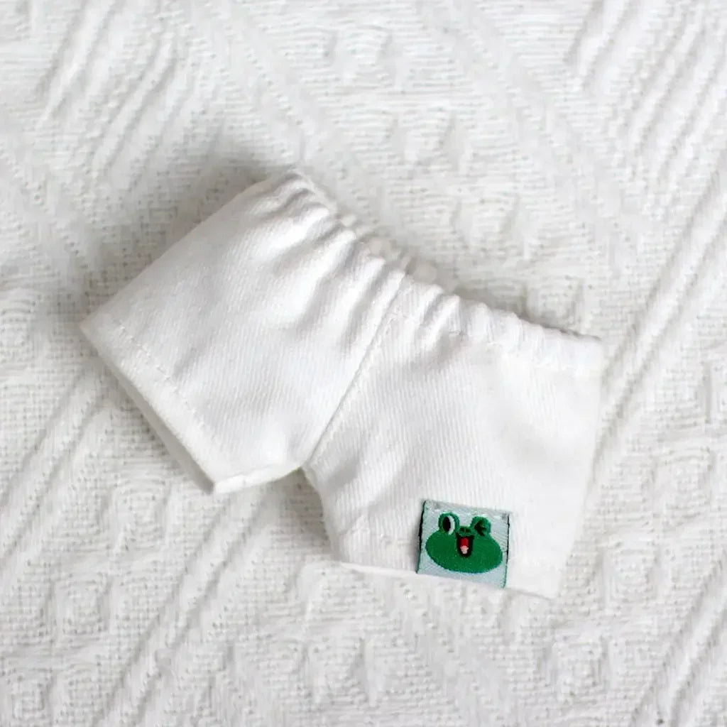 17cm Mini Plush Doll'S Clothes Outfit Accessories For Korea Kpop Exo Labubu Idol Flower shirt leather jacket skirt Clothing Gift