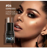 Face Pearl Stone Highlighter Stick Contour Shading Lasting Cheek Stereoscopic Brightening Skin Blush Illuminator Makeup Cosmetic