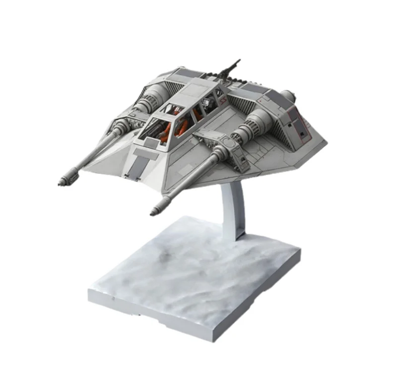 Spot Direct Delivery Bandai Original STAR WARS Anime Collectible Model Star Wars Series Action Figure Assembly Toys for Kids