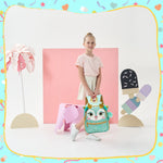 1pc Cute 13 Inch Animal Backpack Kindergarten Outdoor Sports Little Girl With Small Pendant