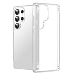 Luxury Shockproof Airbag Case For Samsung Galaxy S25 Ultra S25+ Plus Hybrid Hard Silicone Back Cover S25Ultra Clear Thin Slim
