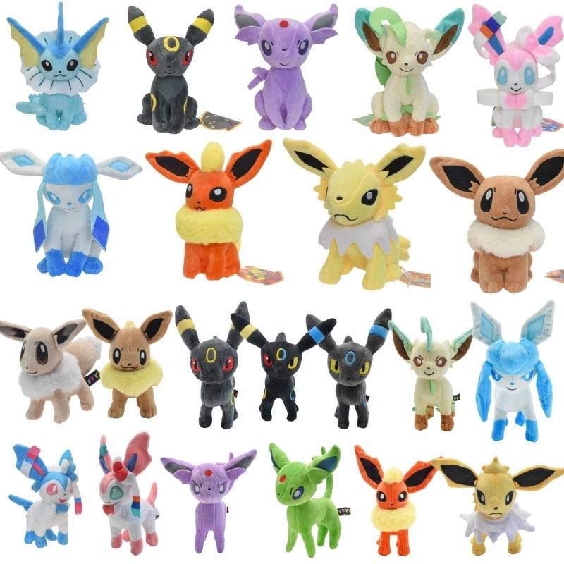 Pokémon Character Plush Collection – Charizard X/Y, Eevee, Greninja & More | Premium Soft Toy Gift