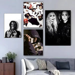 O-OsamaSon Stil Slime RAPPER Poster HD home decor sticky wall waterproof home living room bar aesthetic decor