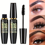 4D Black Mascara Thickening, Lengthening, Curling, Waterproof Liquid Fiber Mascara