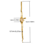 Simple Elegant Small Women's Watches Luxury Brand Gold Wrist Watches for Women Ladies Quartz Watches for Girls montre femme