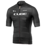 Cube Cycling Jersey Set – Men’s Summer Short Sleeve Bike Shirt & Padded Bib Shorts, Road & MTB Bicycle Clothing Maillot Ciclismo