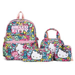 Hello Kittys 4pcs Backpack Set, Pencil Case, Shoulder Bag, Wallet Set, Kuromsi School Bag, Melody Casual Outdoor Daypack
