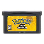 Pokémon GBA-Spielkassetten – Emerald, Seaglass, Rouge Recharged, Yellow Lunar & Dark Violet für die Game Boy Advance-Konsole