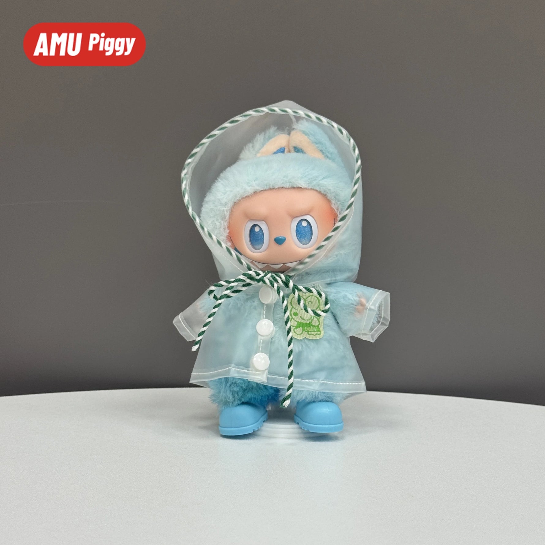 Doll Clothes: Baby Clothes Third Generation, Front High Energy Set, Sitting Party, Macaron,Only clothes