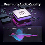 UGREEN USB Microphone with RGB Modes Professional Condenser Mic for PC Mac Gaming Karaoke Recording Streaming Podcasting