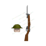 N601-650 MOC Military War Infantry Soldiers Action Figures Creative Bricks Accessories Building Blocks Children's Toys Gifts