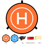 75/55/90/110cm Foldable Drone Landing Pad For DJI Mini 4 Pro Drone Pad For FIMI X8 MINI V2 /Mini 3 Pro Drone Accessories