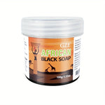 GZE African Black Soap 3-in-1 – Natuurlijke reiniger voor gezicht, haar en lichaam