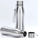 Stainless Steel Water Bottle Gourd Shape Sports Bottle Outdoor Tourism Direct Drinking Hand Rope Tumbler 750/1000ml