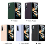 For Samsung Galaxy Z Fold 4 5 6 7 Case Ultimate Touch Feeling PC Bracket Folding Anti-fall Full Protection Cover For Z Fold4 5