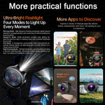 2025 New Health Analysis ECG+PPG Smart Watch Body Fat Uric Acid Blood Pressure Heart Rate Tracker NFC Smartwatch For Android IOS