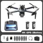 XIAOMI NEW XT606 GPS Drone 8K HD Professional dual camera 5G WIFI FPV Obstacle Avoidance Brushless RC Quadcopter Dron toy MIJIA