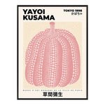 Japanese Minimalist Poster Yayoi Kusama Canvas Paintings Abstract Art Print Wall Art Picture for Living Room Cuadros Home Decor