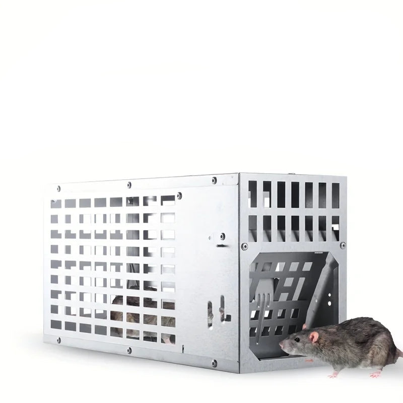 High Quality Multi-Catch Rodent Mouse and Rat Trap Cage - Pest Control for All Mice and Rats