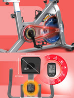 Fysiq Fs50 Exercise Bike 300W, 4-Way Adjustable Ergometer, Indoor Fitness Bike with Rpm Display, Tablet Holder, 150kg Capacity