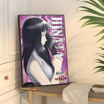 H-Hyuuga Hinata Cartoon Poster Wall art print art suitable for living room bedroom bar parlor home decor gift