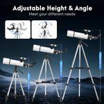 Professional Astronomical Telescope 80500 Monocular 60-150X Zoom HD Night Vision View Moon Star Stargazing Xmas Birthday Gift