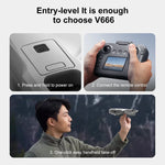 V666 Mini Rc Drone 8K HD 4ch 6-Axis Headless Mode Helicopter 360° Flip Remote Control Quadcopter Toys Mini Drone Fors Kid Gifts