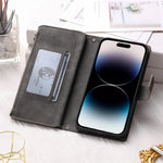 Leather Flip Case For Samsung Galaxy S25 S23 S24 Ultra S22 S21 Plus S20 FE S10 + Note 20 10 9 8 Card Wallet Embossing Phone Bag