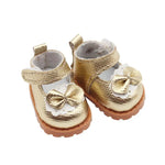 1 pair Multi Colours Labubu Doll Shoes Labubu Bow Shoes for 17cm Labubu Accessories Doll Finger Shoes Doll Leather Shoes