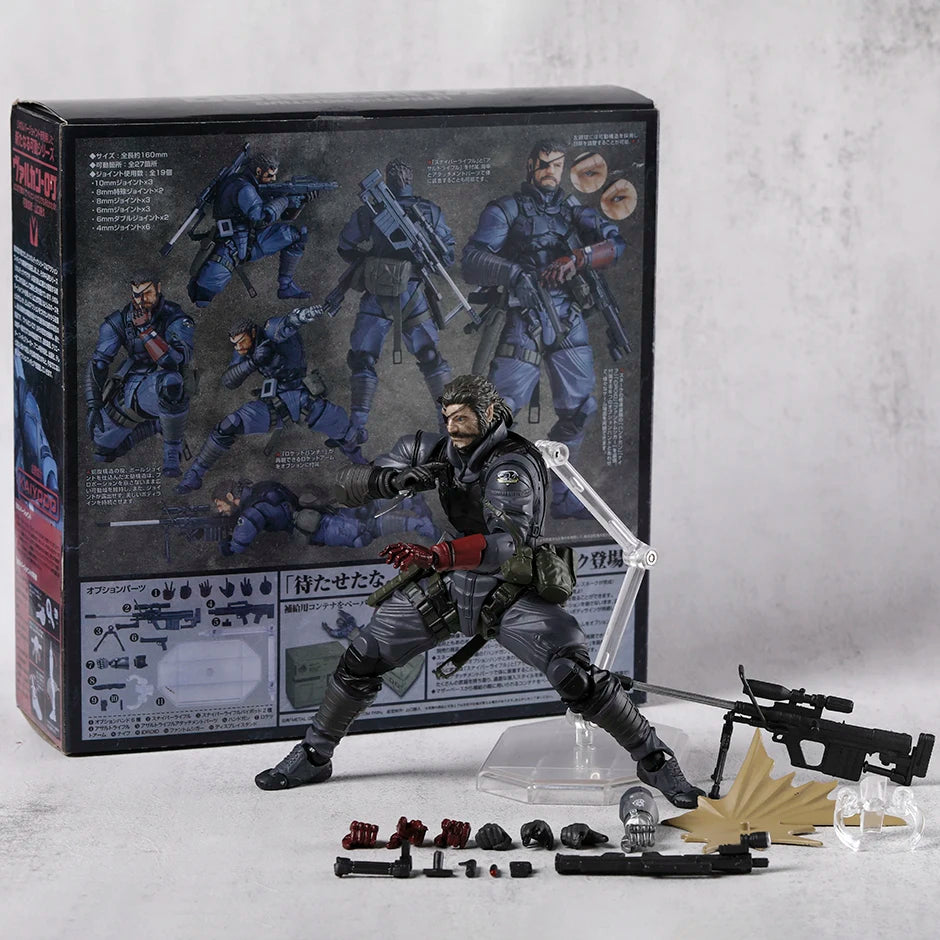 Metal Gear Solid 5 Venom Snake Action Figure Figurine Collection Model Doll Toy Gift