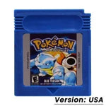 Pokemon Red Blue Crystal Golden Green Silver Yellow GBC Game Card 16 Bit Video Game Cartridge Console Cards For GB/SP