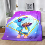 Sleepy Sandy Leon Spike Printed Blanket Picnic Blankets Warm Blanket Soft and Comfortable Blanket Home Travel Birthday Gift