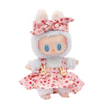 Doll Bedding Furniture For labubu 17cm Plush Doll Clothes Accessories Girl‘s Toys Birthday Christmas Gift