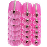 19-35pcs/Set Hair Roller Sets 18pcs Plastic Self Grip Heatless Hair Curlers 3 Sizes Hair Rollers Clips DIY Hairdressing Tools