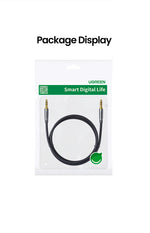 Ugreen Aux Cable Jack 3.5mm Audio Cable for iPhone 3.5 mm Male Cable Aux for Computer Headphone Xiaomi Laptop Car 3.5 Jack Cable