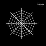 Halloween spider web simulation big black spider decoration bar scene layout props party decoration lawn scenery home decoration