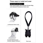 NV8300 Night Vision Binoculars Goggles 8X Digital Zoom 4K UHD 36MP 3D Head Mount Infrared Night Vision Device Hunting Telescope