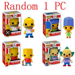 New The Simpsons New Arrival Vinyl Action Figure Painting Toy decorations Decorate children's favorite hand-done gifts